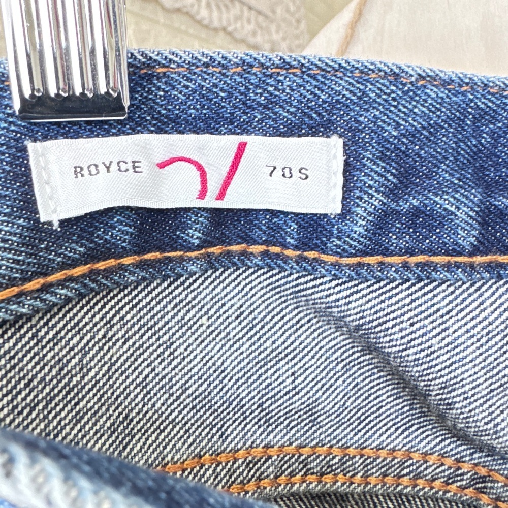 Stitch Fix. Brand: Vigoss. Blue Flare & Wide Leg Jeans with Distressing - Picture 8 of 15